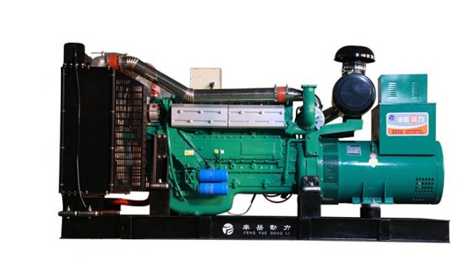 宜川上柴500kw大型柴油发电机组